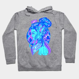 Blue Beauty Queen Hoodie